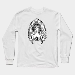 Native Girl Long Sleeve T-Shirt